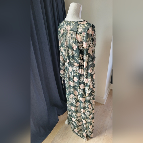 A NEW DAY | Green Floral Maxi Dress - Picture 8 of 12
